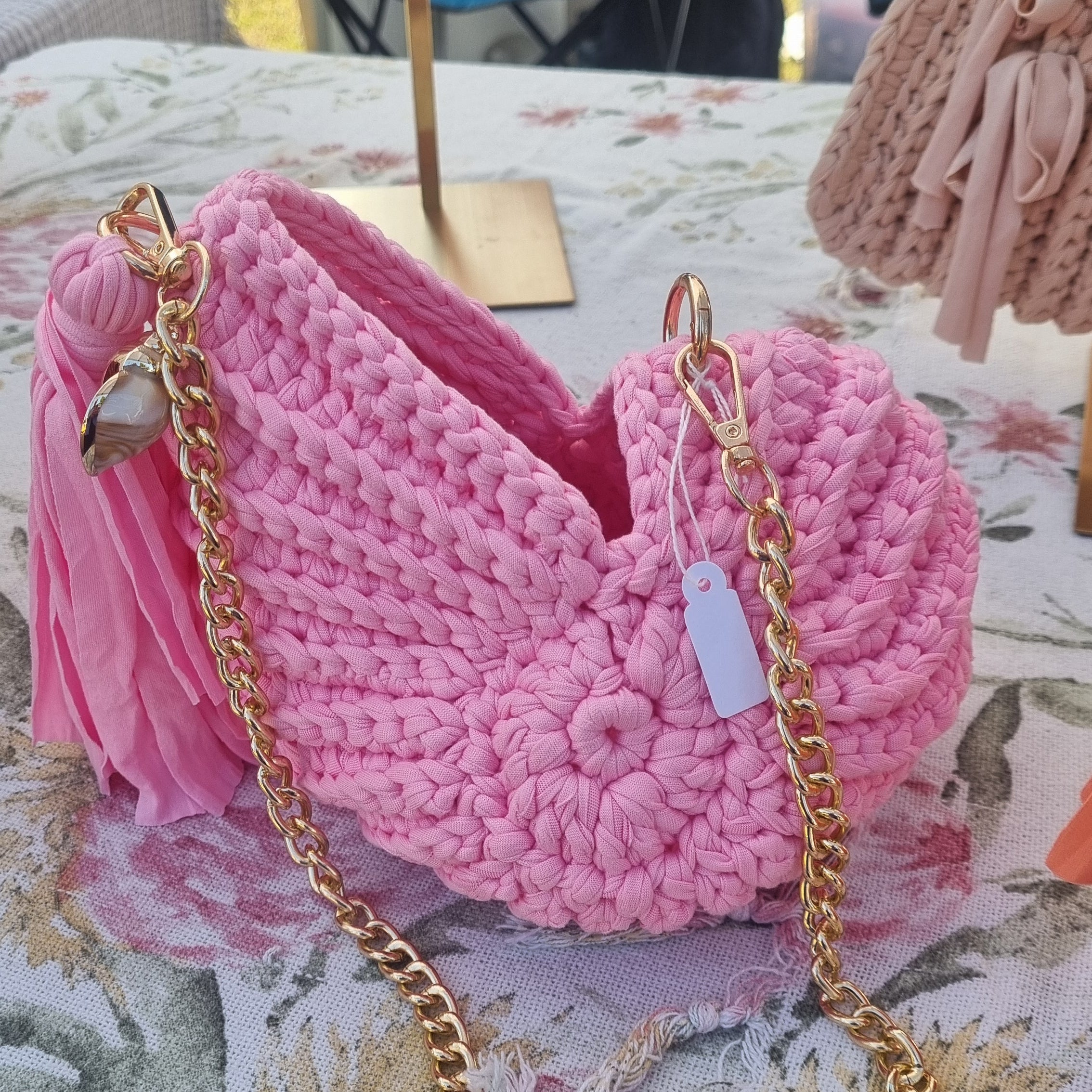 Coastal Loops – Handmade Crochet Shell Bag – Colour Collection