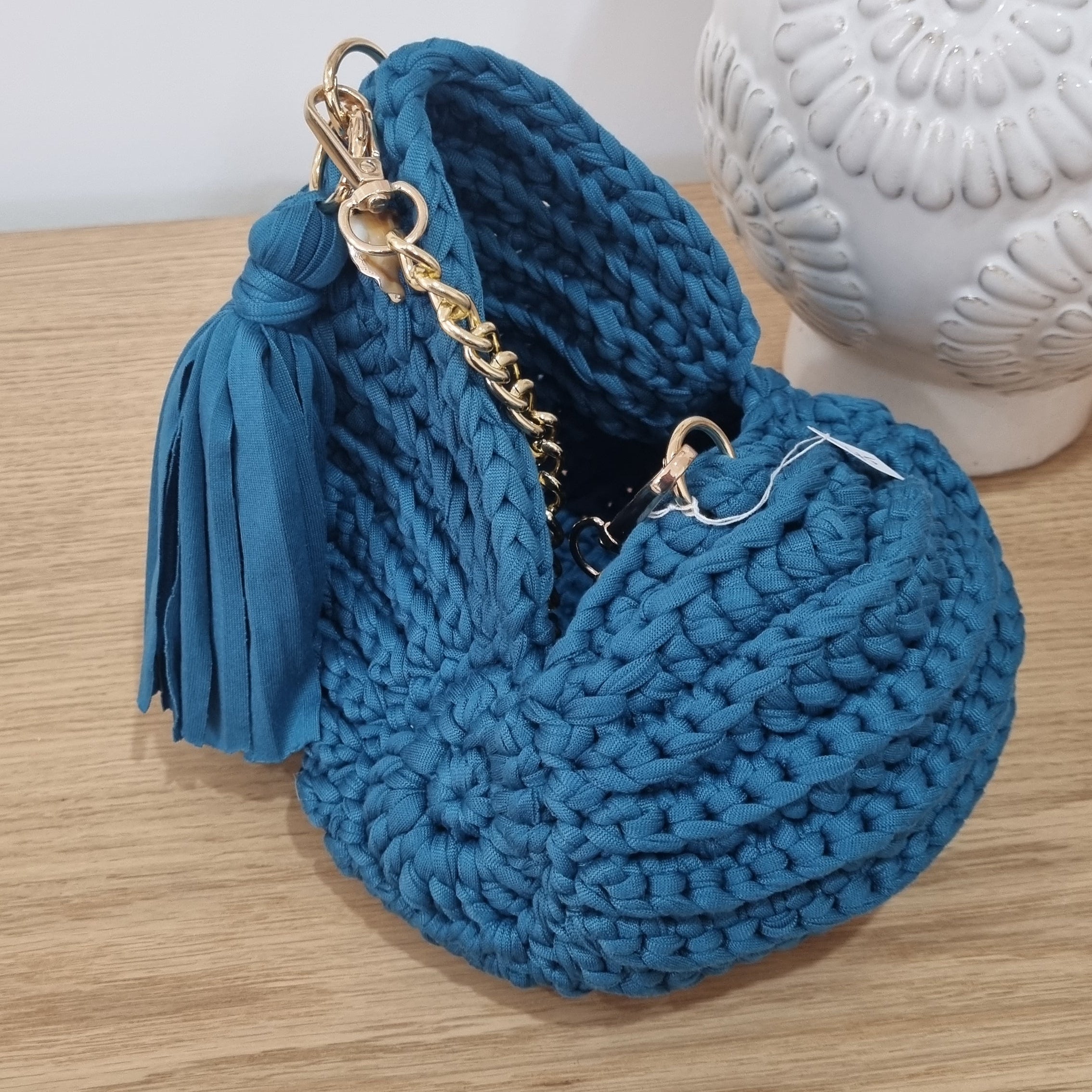 Coastal Loops – Handmade Crochet Shell Bag – Colour Collection